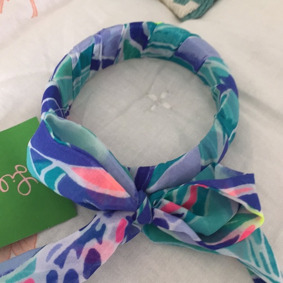 ☀️Lilly Pulitzer Bow Wrapped Bangle - Picture 3 of 3